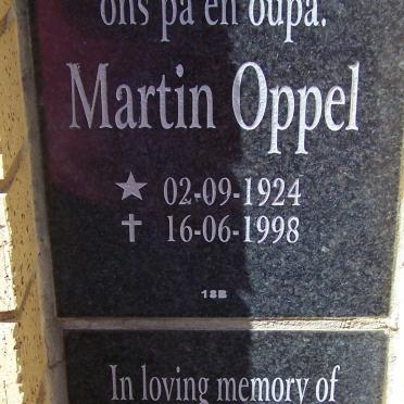 OPPEL Martin 1924-1998 :: DIEDERICKS Rueben Diedericks -1999