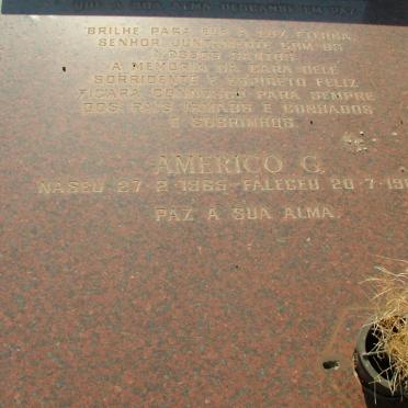 AMERICO G. 1965-1988