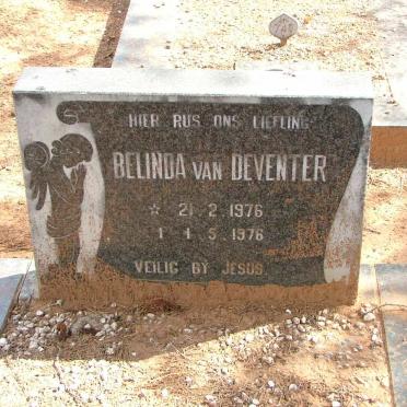 DEVENTER Belinda, van 1976-1976