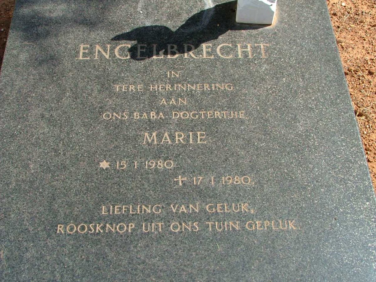ENGELBRECHT  Marie 1980-1980