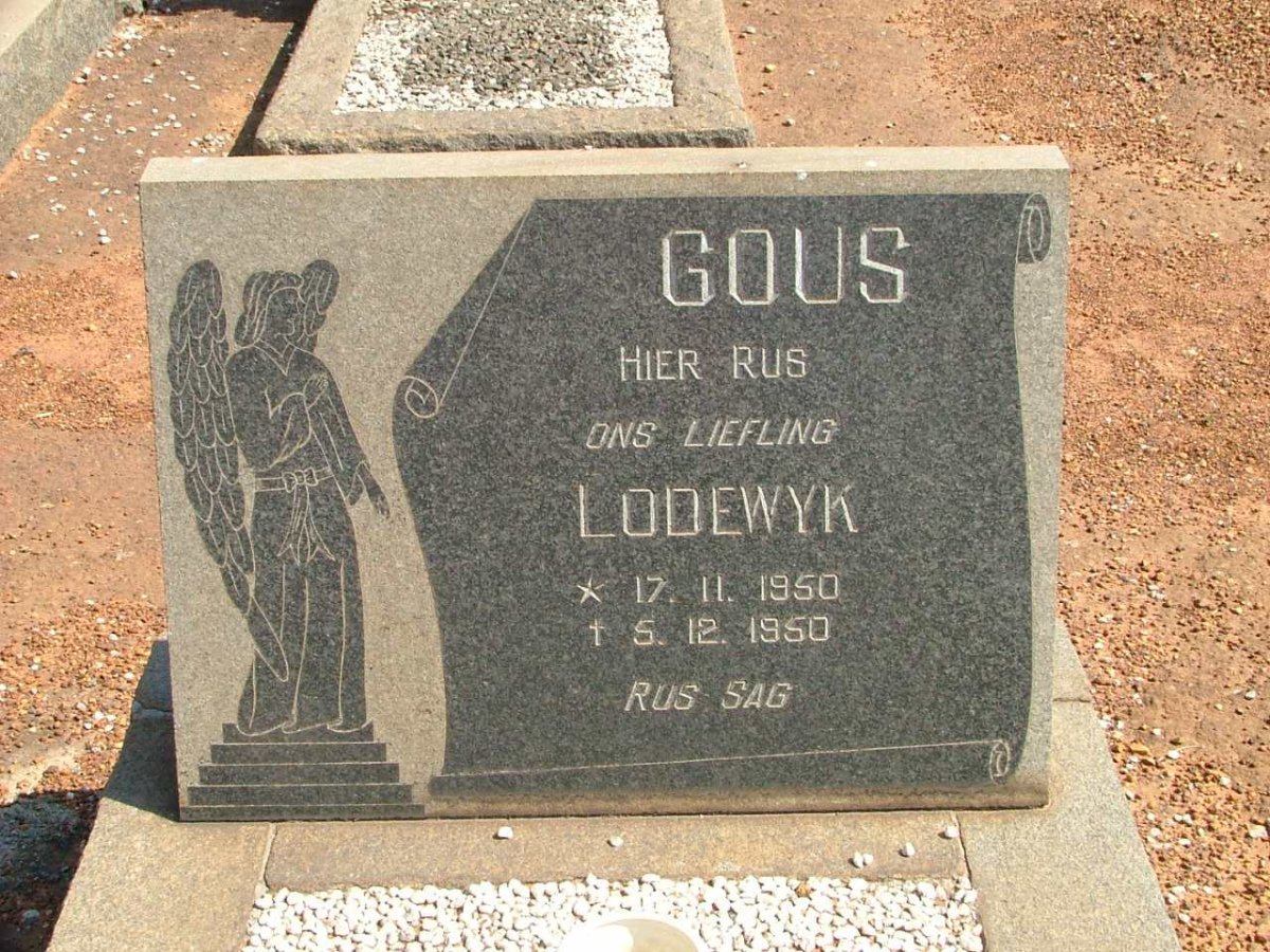 GOUS Lodewyk 1950-1950
