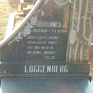 LOGGENBERG Johannes J. 1924-1974