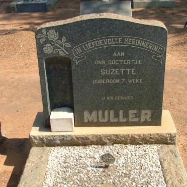 MULLER  Suzette
