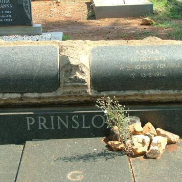PRINSLOO Anna nee STEBELSKA -1976