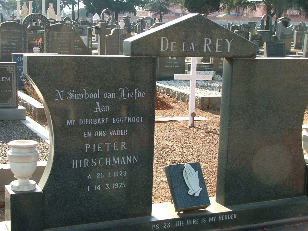 REY Pieter Hirschmann, de la 1923-1975