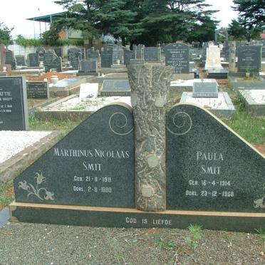 SMIT Marthinus Nicolaas 1911-1980 &amp; Paula 1914-1968