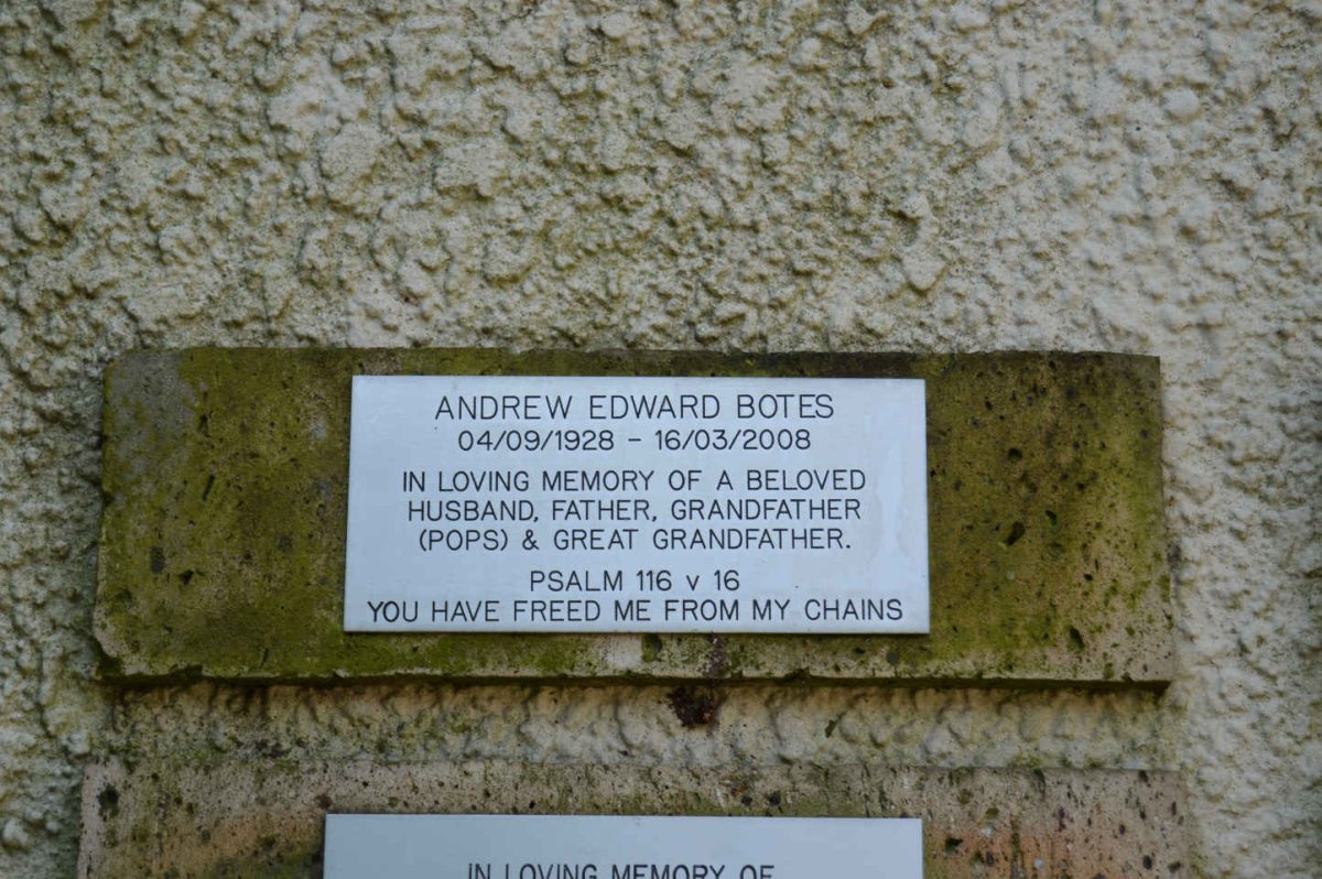 BOTES Andrew Edward 1928-2008