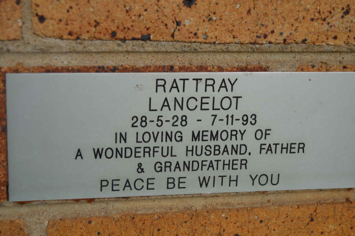RATTRAY Lancelot 1928-1993