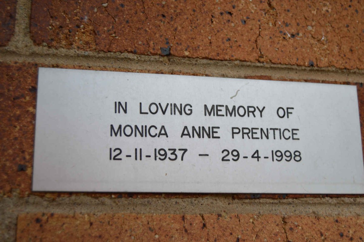PRENTICE Monica Anne 1937-1998