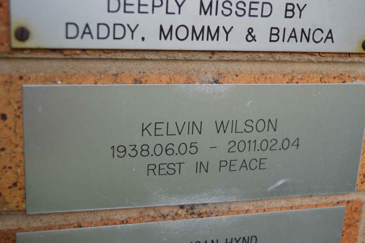 WILSON Kelvin 1938-2011