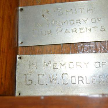 CORLESS G.C.W.