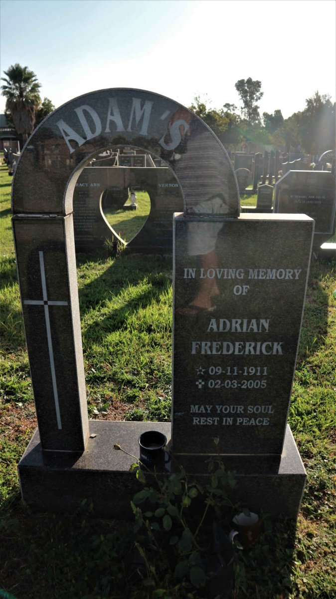 ADAMS Adrian Frederick 1911-2005