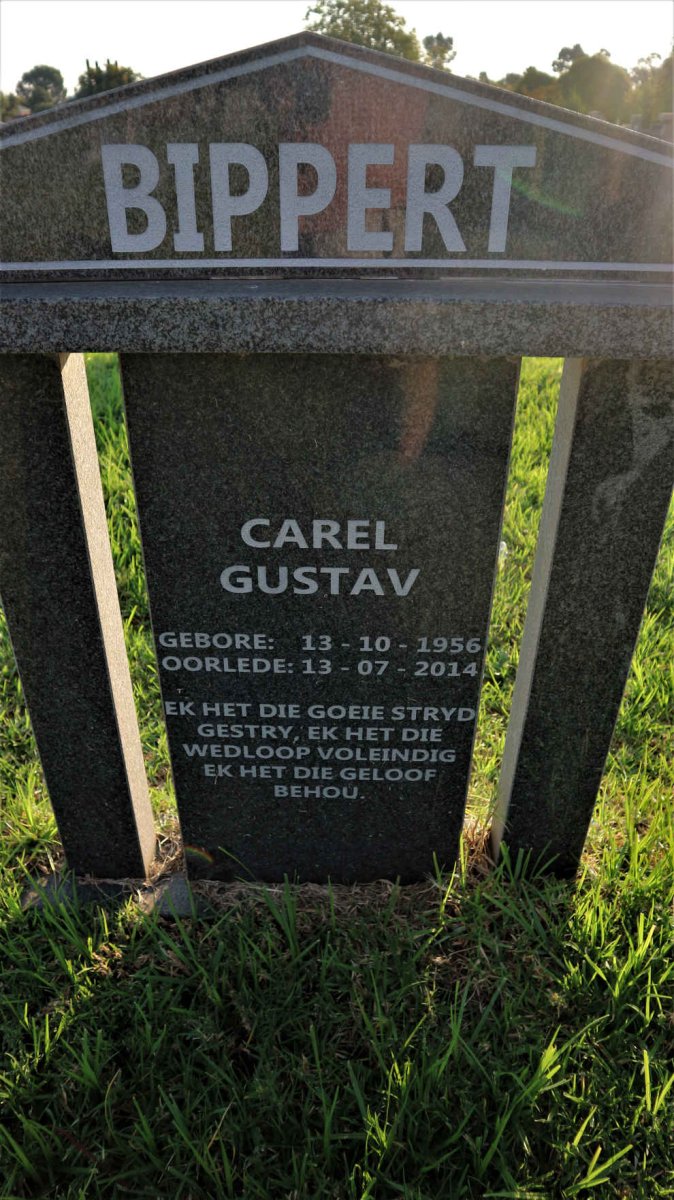 BIPPERT Carel Gustav 1956-2014