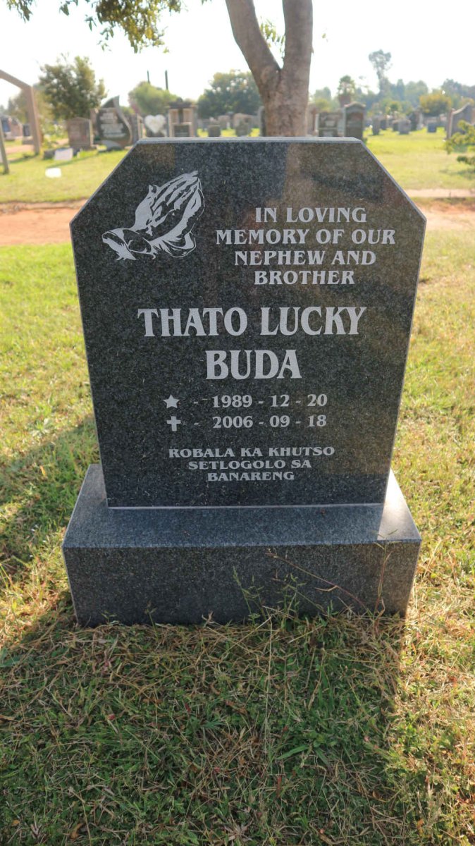 BUDA Thato Lucky 1989-2006