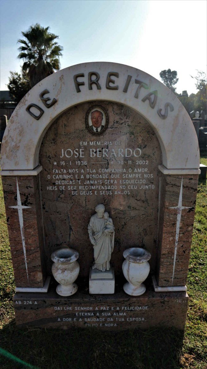 FREITAS Jose Berardo, de 1936-2002
