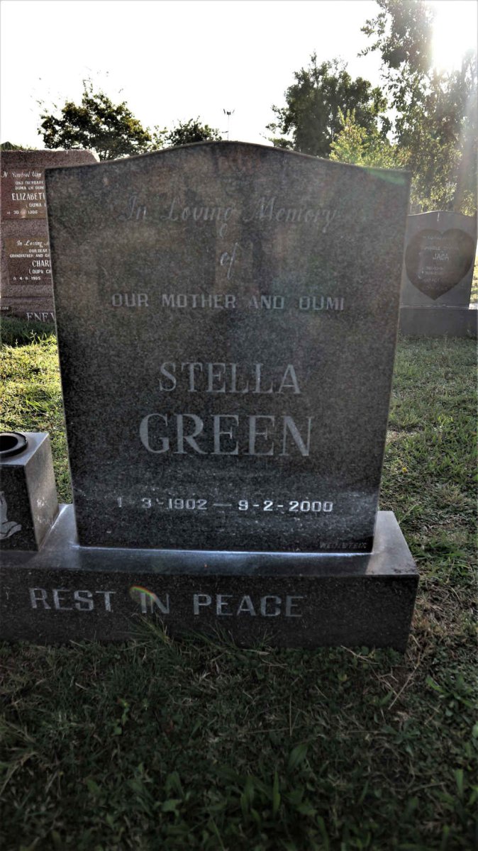 GREEN Stella 1902-2000