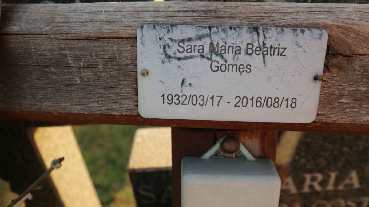 GOMES Sara Maria Beatriz nee DA COSTA 1932-2016