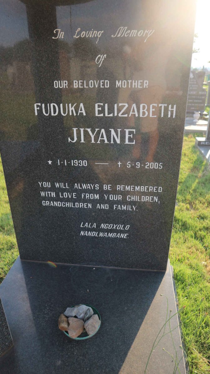JIYANE Fuduka Elizabeth 1930-2005