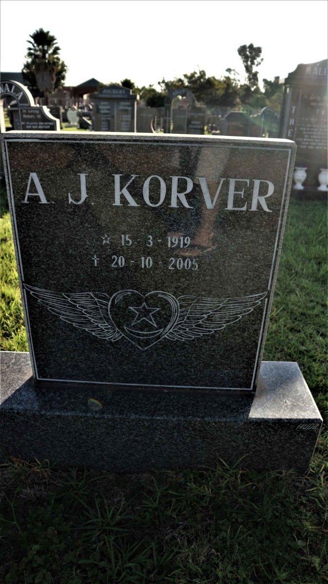 KORVER A.J. 1919-2005