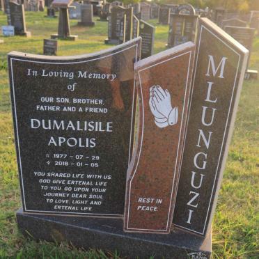 MLUNGUZI Dumalisile Apolis 1977-2018
