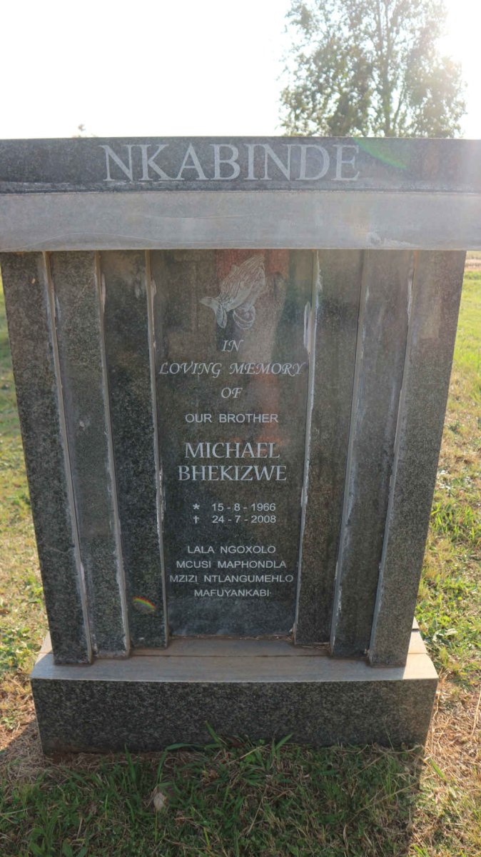 NKABINDE Michael Bhekizwe 1966-2008
