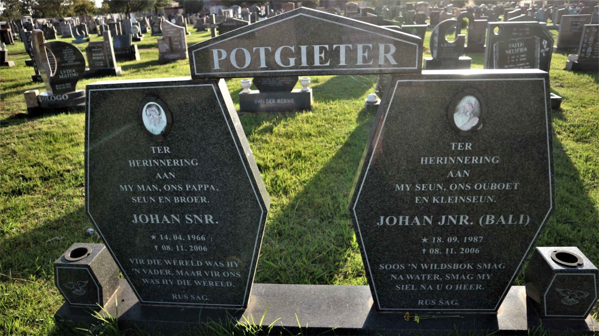POTGIETER Johan 1966-2006 :: POTGIETER Johan 1987-2006