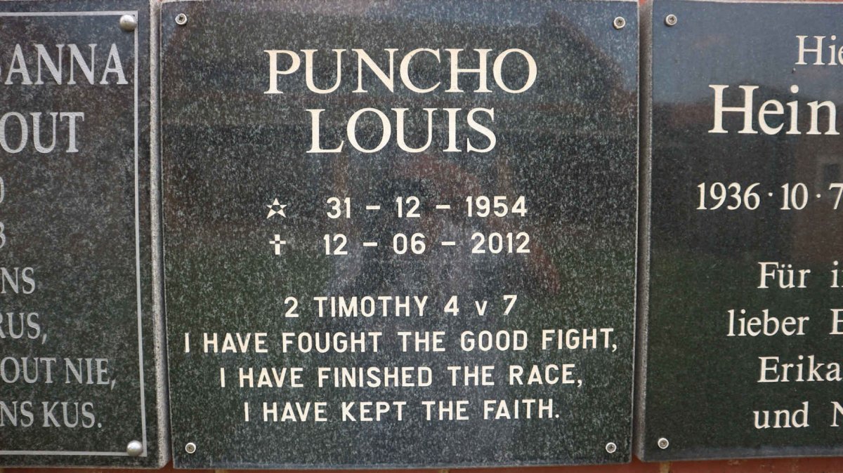 PUNCHO Louis 1954-2012