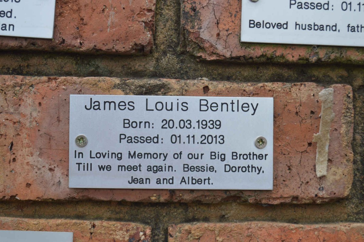 BENTLEY James Louis 1939-2013