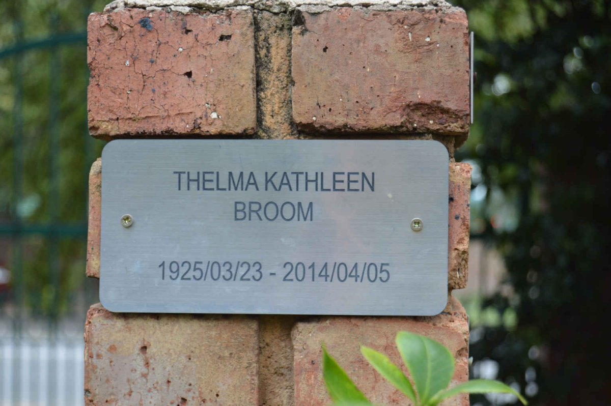 BROOM Thelma Kathleen 1925-2014
