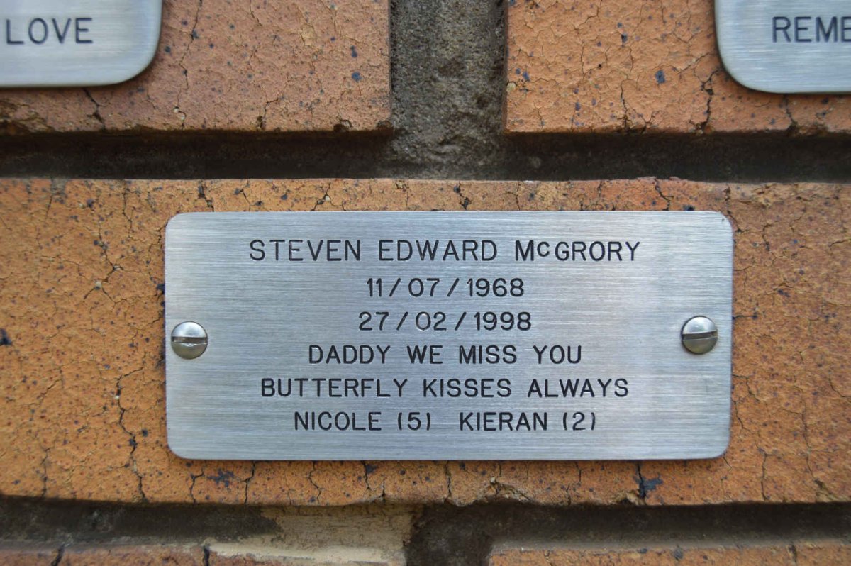 McGRORY Steven Edward 1968-1998