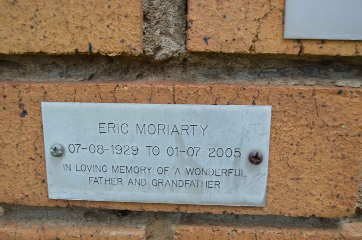 MORIARTY Eric 1929-2005