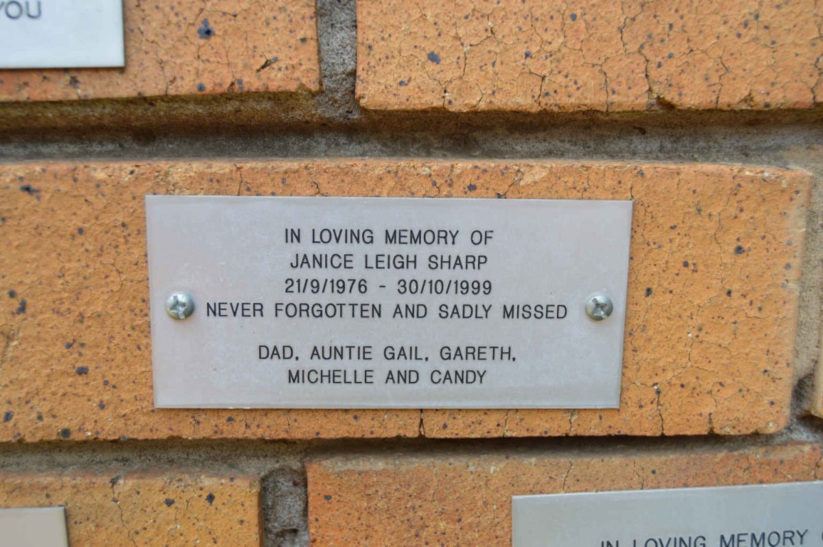 SHARP Janice Leigh 1976-1999