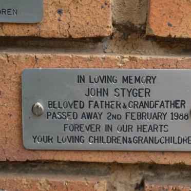 STYGER John -1988
