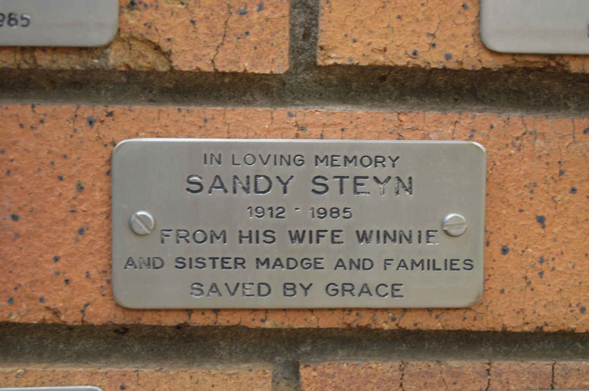 STEYN Sandy 1912-1985
