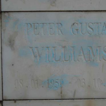 WILLIAMS Peter Gustav 1950-1999