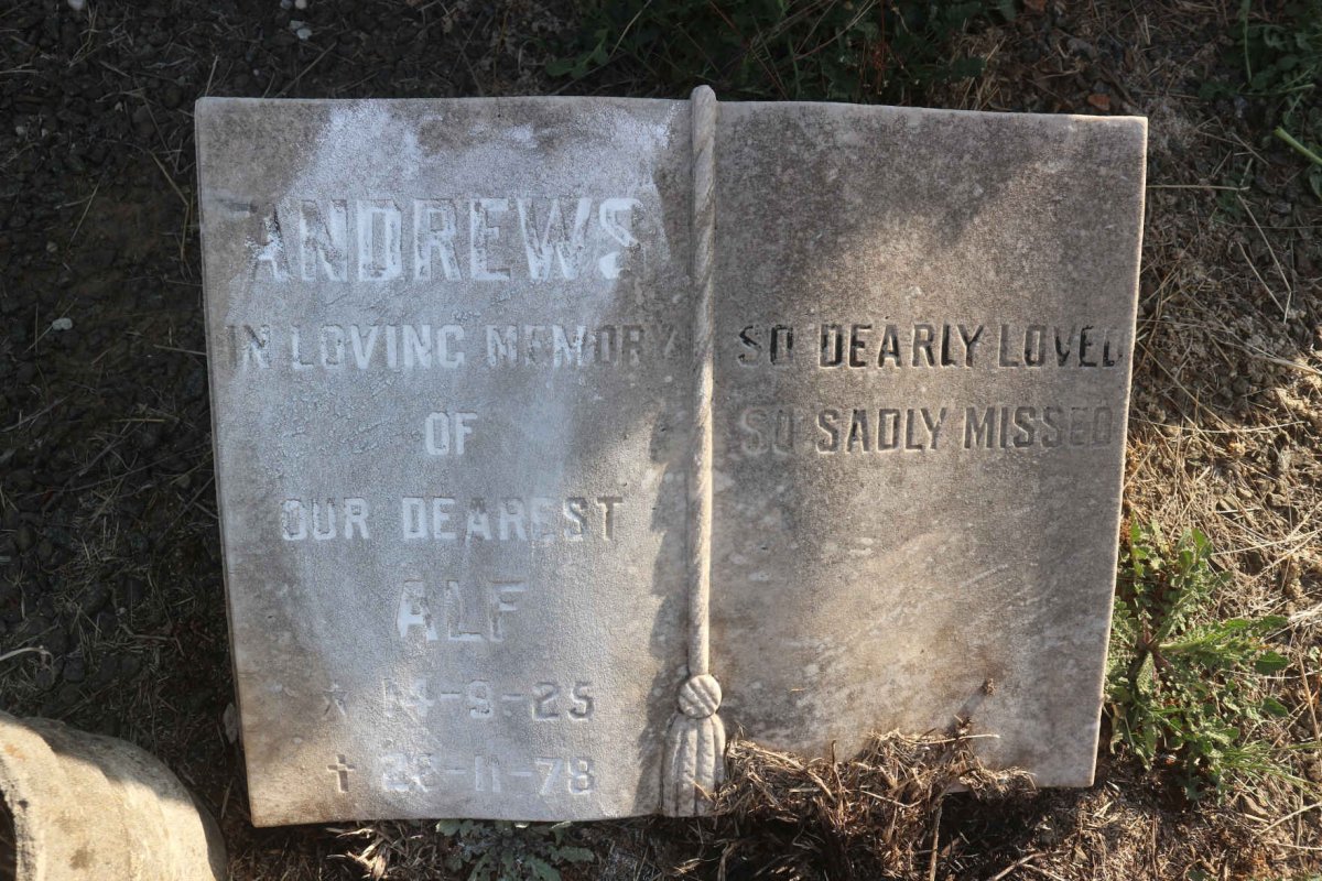 ANDREWS Alf 1925-1978