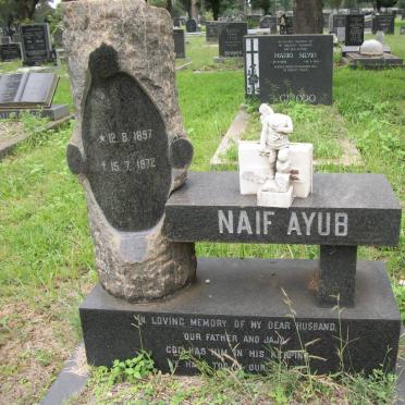 AYUB Naif 1897-1972