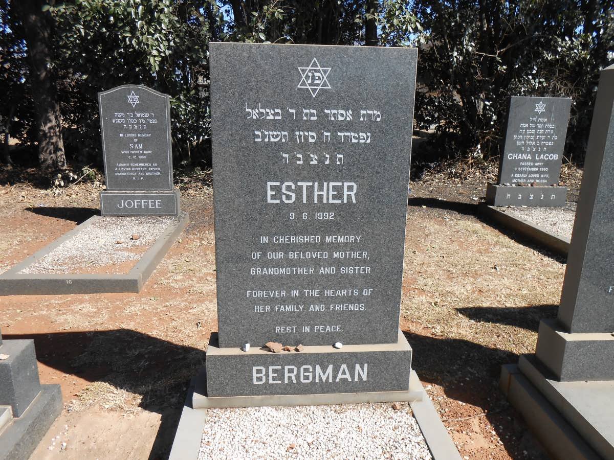 BERGMAN Esther -1992
