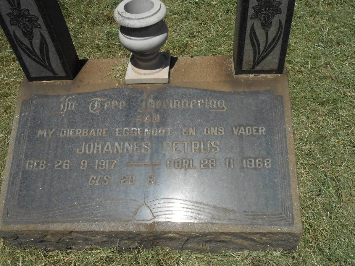 BOTHA Johannes Petrus 1917-1968