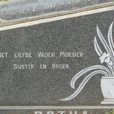 BOTHA Jan J.J. 1947-1978
