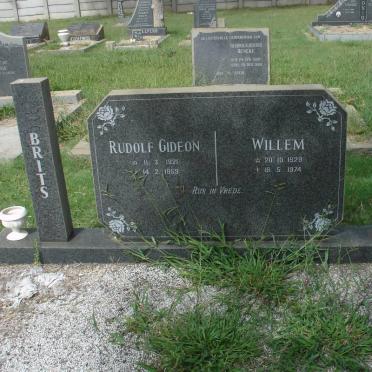 BRITS Rudolf Gideon 1921-1959 :: ESTERHUIZEN Willem 1929-1974