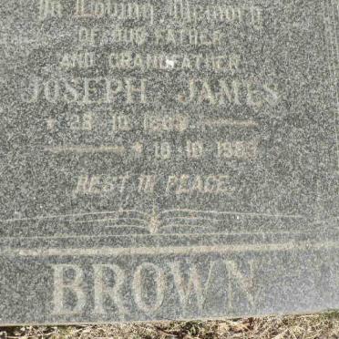 BROWN Joseph James 19??-1985