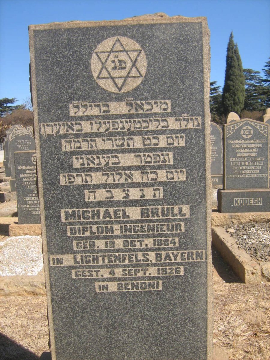 BRULL Michael -1884-1926