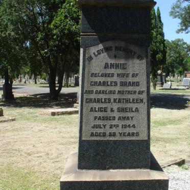BRAND Annie -1944