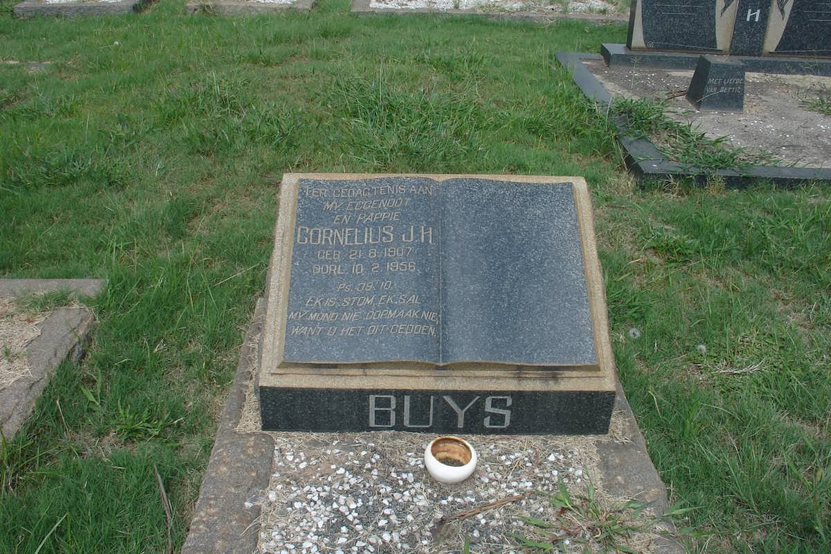 BUYS Cornelius J.H. 1907-1956