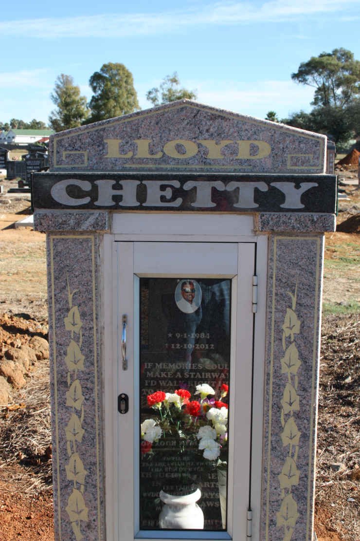 CHETTY Lloyd 1984-2012