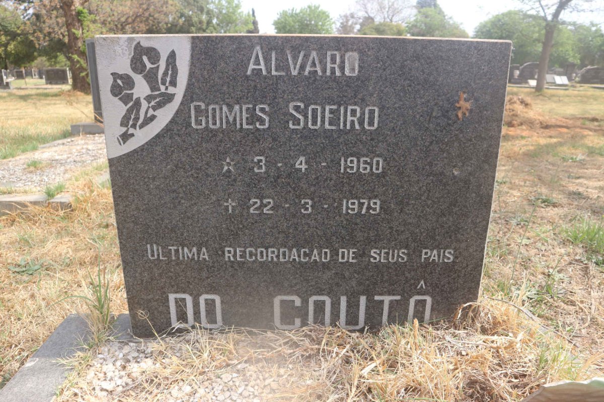COUTO Alvaro Gomes Soeiro, do 1960-1979