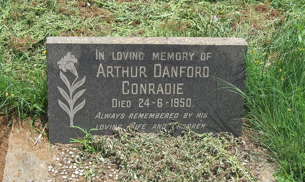 CONRADIE Arthur Danford -1950