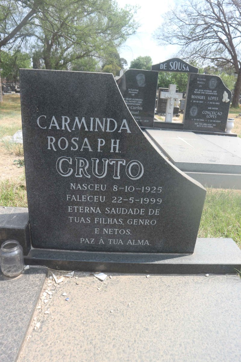 CRUTO Carminda Rosa P.H. 1925-1999