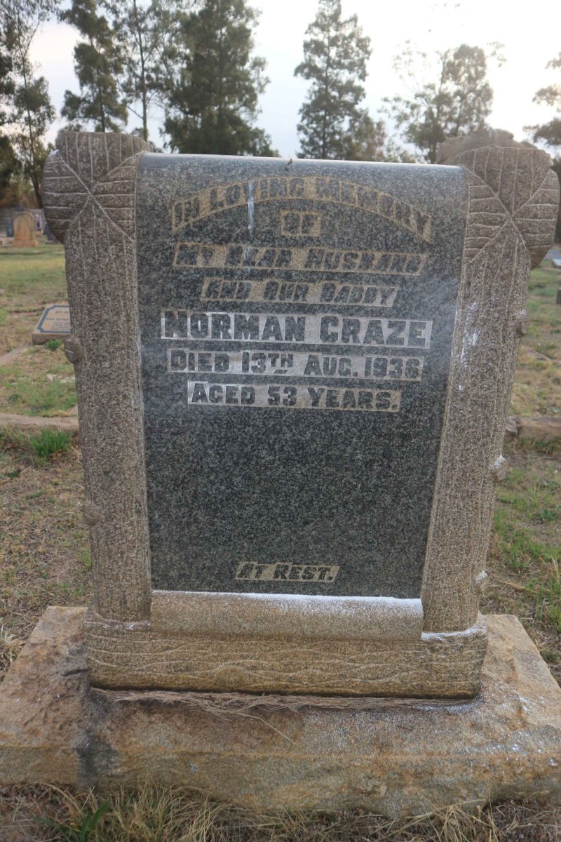 CRAZE Norman -1936